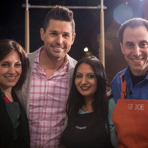 Chef Teena with Chef Ryan Scott at Food Rush