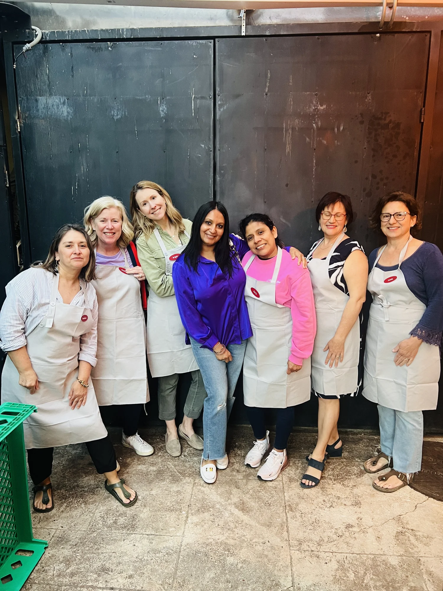 The Currysutra team at a corporate event